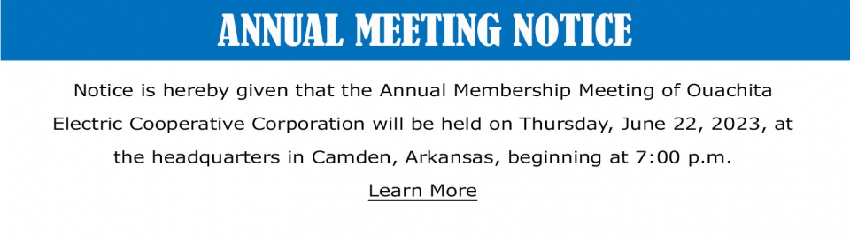 2023 Annual Meeting Official Notice