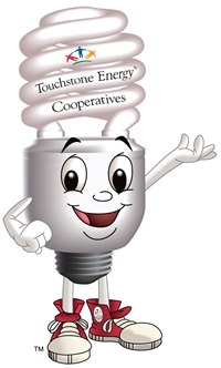 Touchstone Energy Cartoon Lightbulb